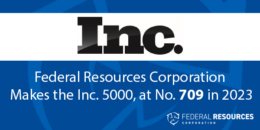 Federal Resources Corporation Makes the Inc. 5000 for the 4th time, at #709 nationally and #1 in Erie PA in 2023